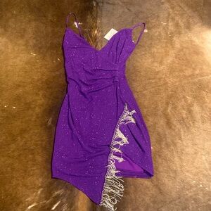 Purple Sparkly Dress